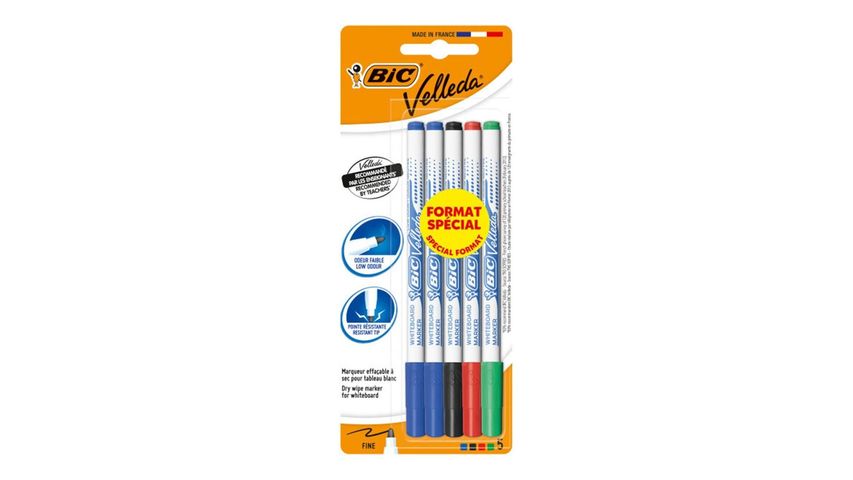 Bic Velleda Çocuk Tahta Kalemi 5'li
