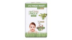 Baby Turco Doğadan Junior 5 Numara 58'li Cırtlı Bebek Bezi