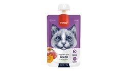 Wanpy Taze Ördekli & Bal Kabaklı Kedi Et Ezmesi 90 g