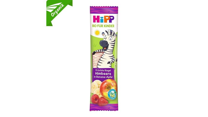 HiPP Organik Ahududulu Elmalı Muzlu Meyve Barı 23 g