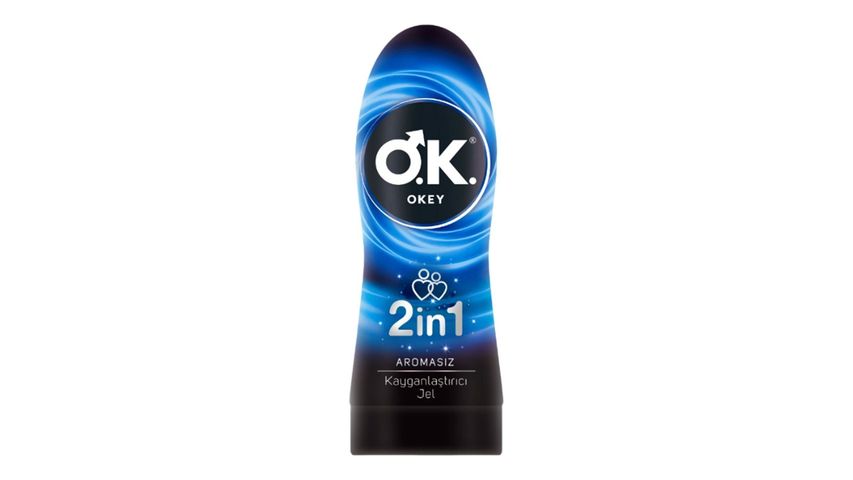 Okey 2 in 1 Flavorless Lubricating Gel 200 ml