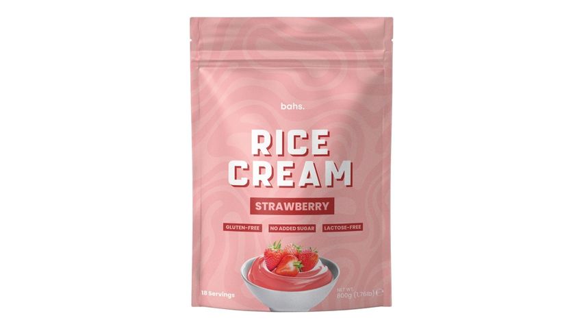 bahs.Strawberry Rice Cream 800 g