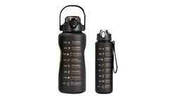 Finehome 2 pcs Motivation Water Bottle