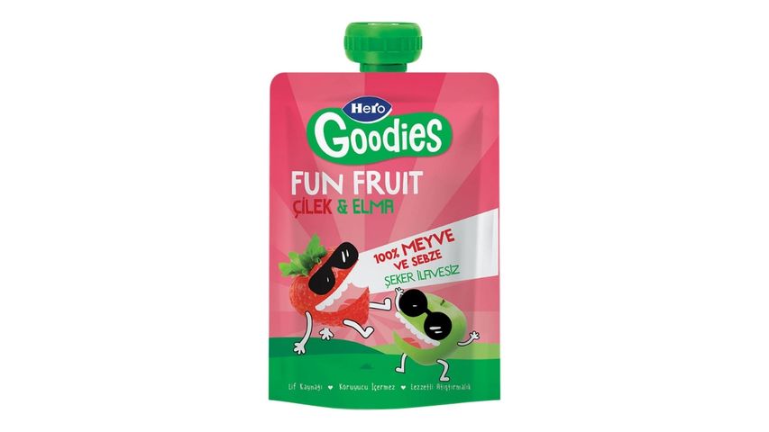 Hero Goodies Strawberry Apple Carrot 100 g
