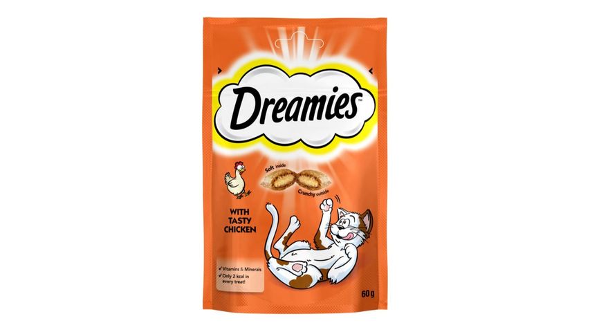 Dreamies Chicken Cat Treats 60 g