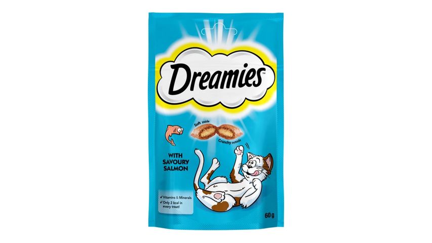 Dreamies Salmon Cat Treat 60 g