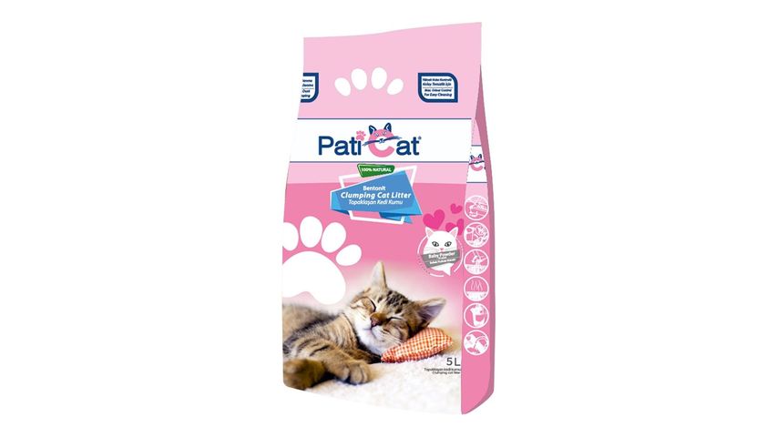 Paticat Pudra Kokulu Kedi Kumu 5 L
