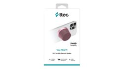 ttec Vox Mini M Magsafe Uyumlu 2’si 1 Arada Kablosuz Bluetooth Hoparlör Pembe