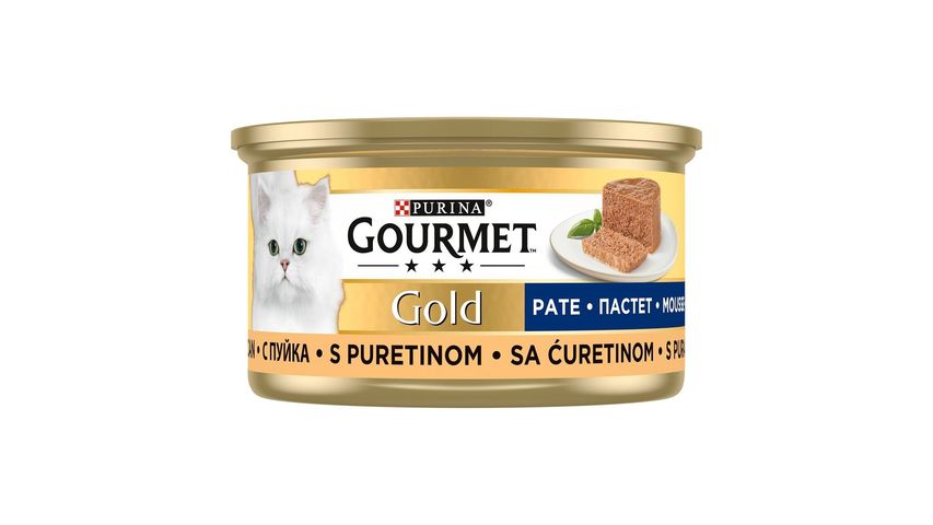 Purina Gourmet Gold Kıyılmış Hindili Yaş Kedi Maması 85 g
