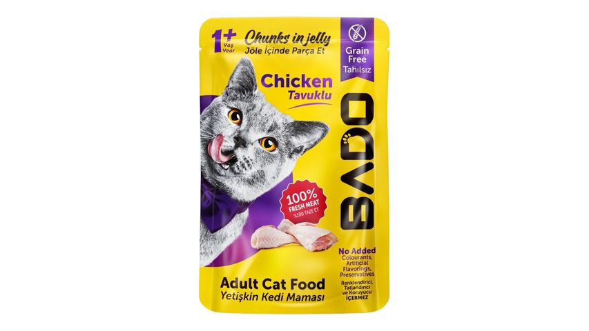 Bado Adult Cat Chicken Meat Wet Food 85 g