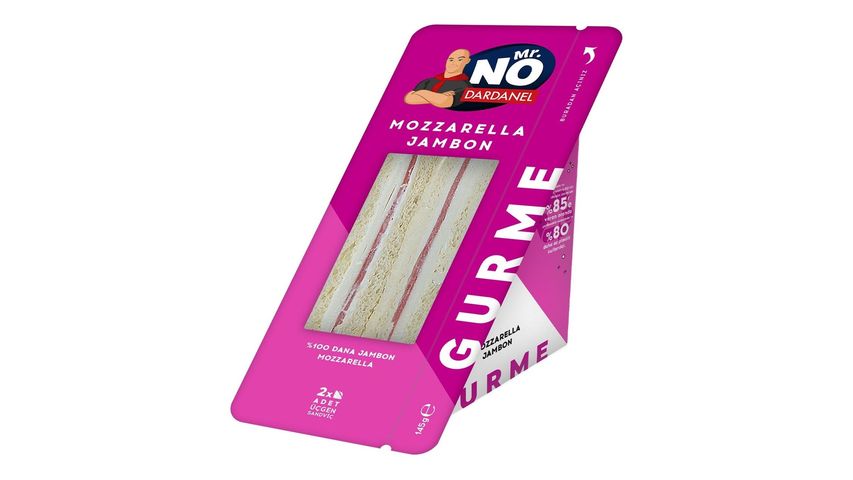Mr. NO Gurme Mozzarella Jambon Sandviç 145 g