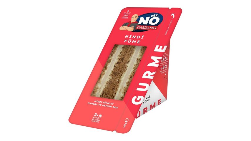 Mr. NO Gurme Hindi Füme Sandviç 145 g