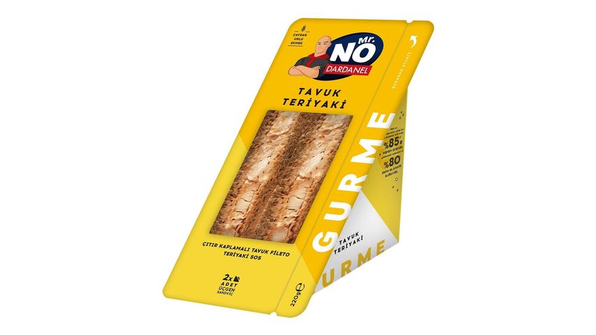 Mr. NO Gurme Tavuk Teriyaki Sandviç 220 g