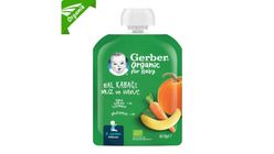 Gerber Organic Banana and Carrot Pumpkin Puree 90 g
