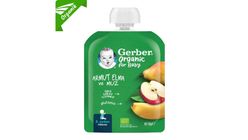 Gerber Organic Apple and Banana Pear Puree 90 g