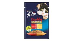 Purina Felix Double Flavor Beef & Chicken Cat Wet Food 85 g