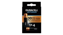 Duracell Optimum Thick Battery 4 AA
