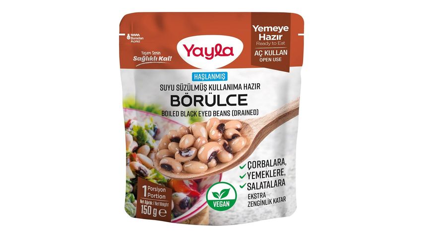 Yayla Haşlanmış Susuz Börülce 150 g