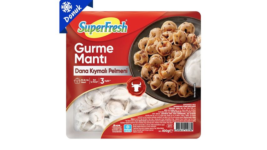 SuperFresh Superfresh Minced Meat Pelmeni Dumplings 400 g