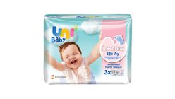 Uni Baby First Step Wet Wipes 3 x 52 pcs