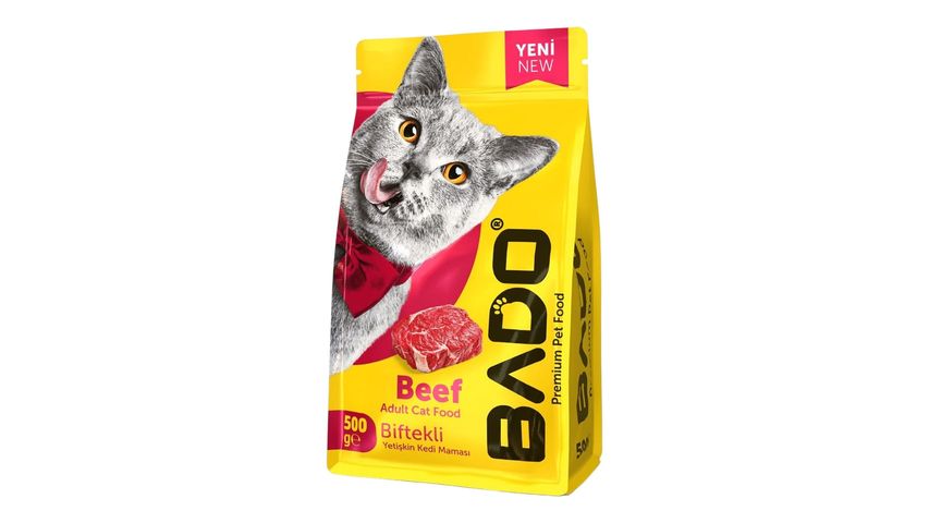 Bado Biftekli Yetişkin Kedi Maması 500 g