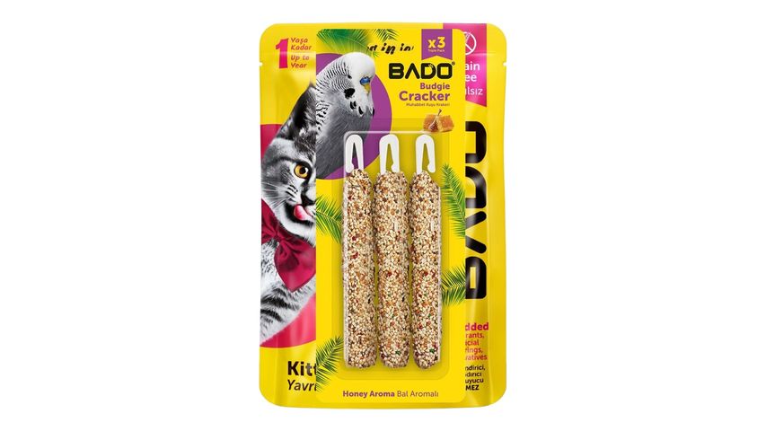 Bado Honey Budgerigar Crackers 105 g