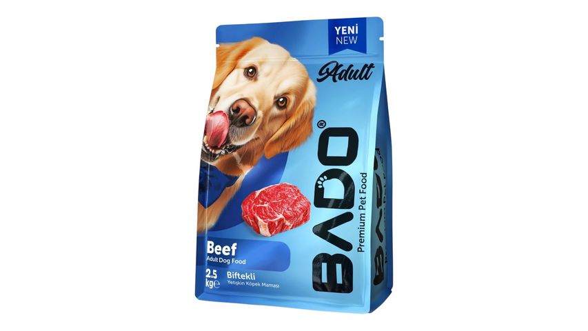 Bado Adult Dog Food with Beef 2.5 kg