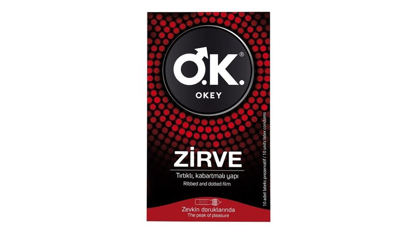 Okey Zirve Condoms 10 Pack