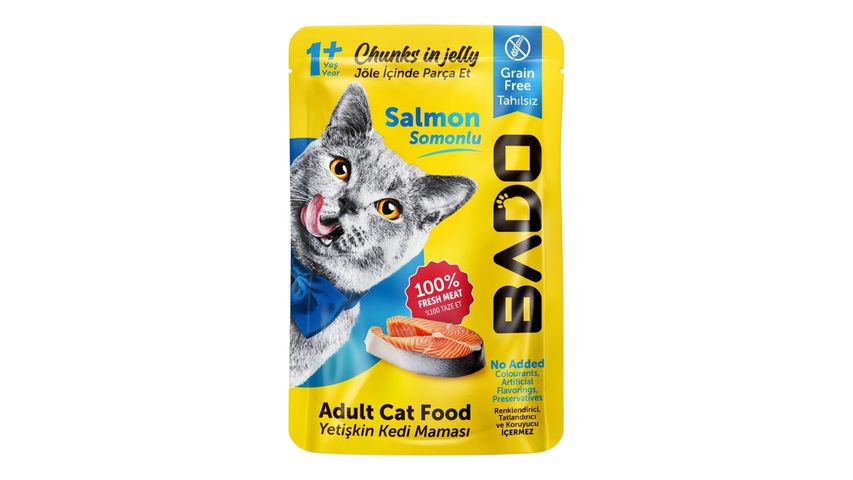 Bado Adult Cat Wet Food with Salmon 85 g