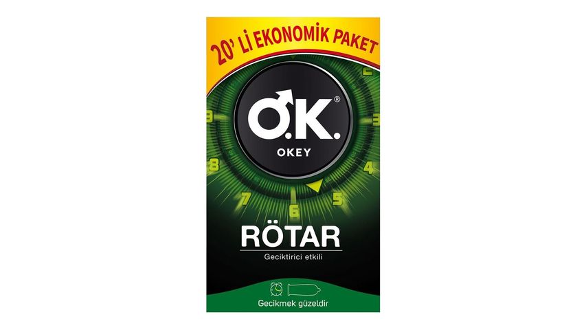 Okey Delay Condoms 20 Pack