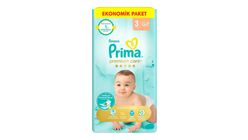Prima Premium Care Economic Package 3 Size Diapers 52 Pieces