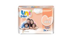Uni Baby Aile Islak Havlu 3 x 52 Adet