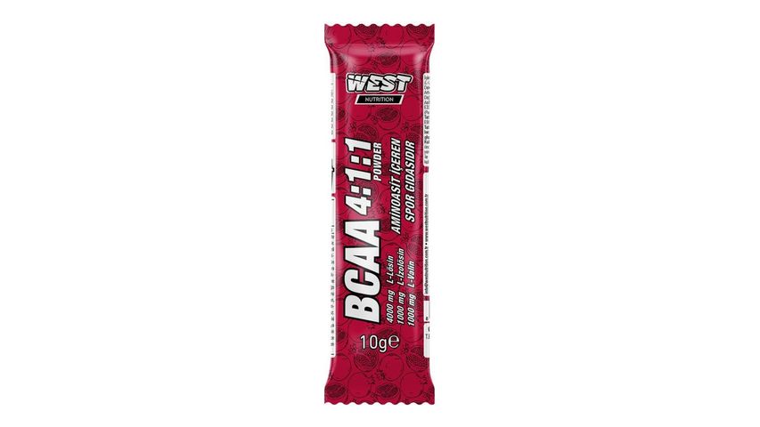 West Nutrition BCAA Pomegranate Single-Use Sachet 10 g