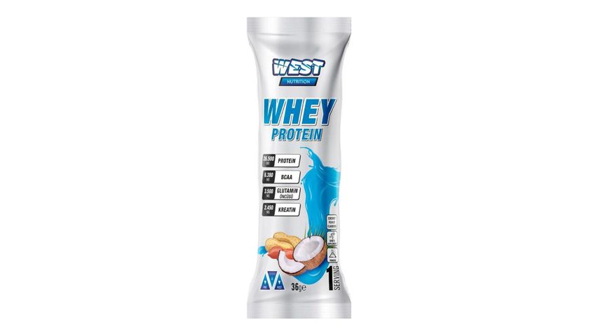 West Nutrition Hindistan Cevizi & Yer Fıstığı Tek Kullanımlık Saşe 36 g