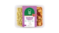 BBM Food Tatlı Ekşi Soslu Tavuk Sote & Alfredo Soslu Spaghetti 350 g