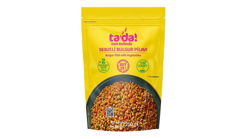 Tada Sebzeli Bulgur Pilavı 250 g