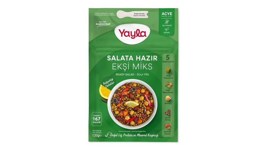 Yayla Salata Hazır Ekşi Miks 120 g