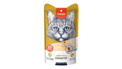 Wanpy Karışık Lezzetli Sıvı Kedi Ödül Maması 25 x 14 g