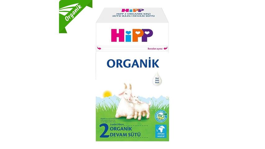 HiPP 2 Organik Keçi Sütü Bazlı Devam Sütü 400 g