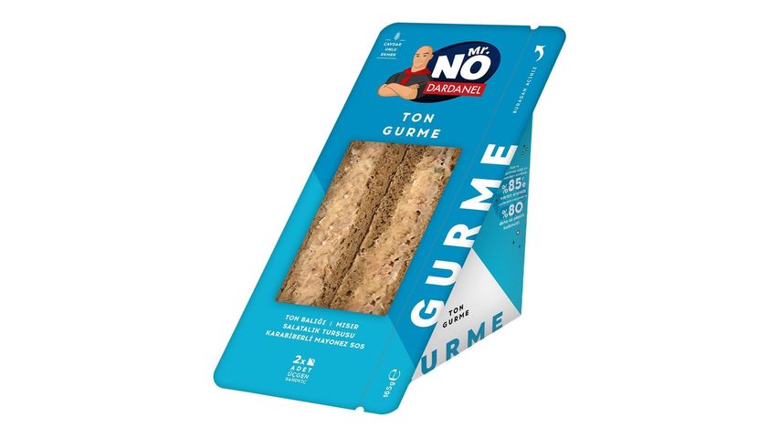 Mr. NO Gurme Ton Balıklı Çavdar Ekmekli Sandviç 165 g