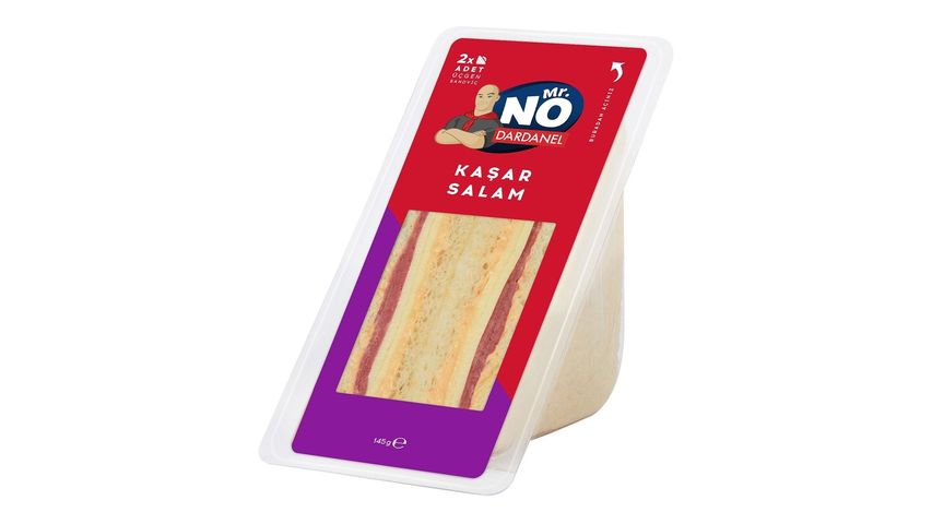 Mr. NO Klasik Kaşar Salam Sandviç 145 g