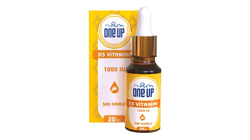 One Up D3 Vitamini 1000 IU Damla 20 ml