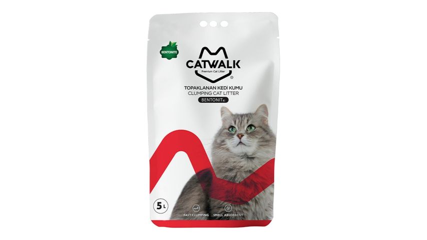 CATWALK Premium Natural Bentonite Cat Litter 5 L