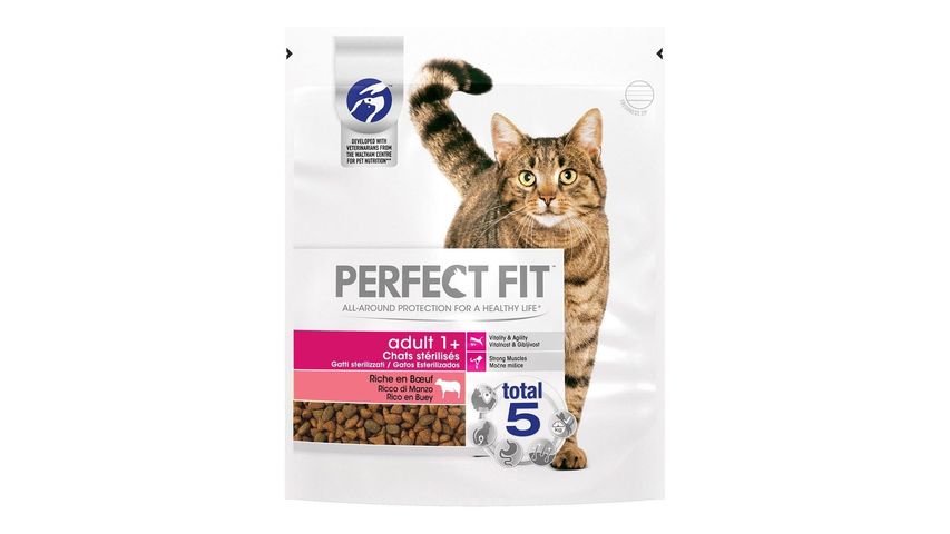 Perfect Fit Beef Cat Food 1.4 kg