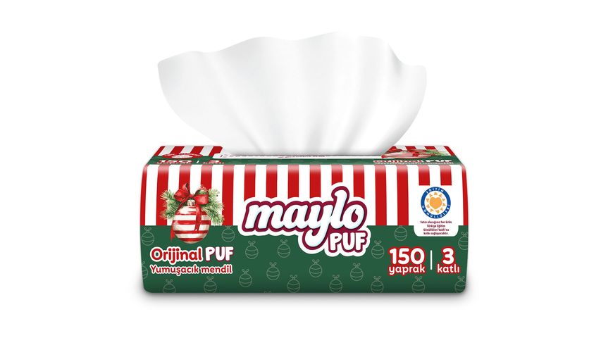 Maylo Puf Mendil 150 Adet - 3 Katlı