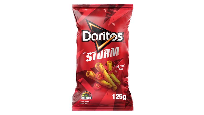 Doritos Storm Acı Baharatlı Süper Boy Mısır Cips 125 g