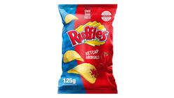 Ruffles Ketchup-Flavored Potato Chips Super Size 125 g