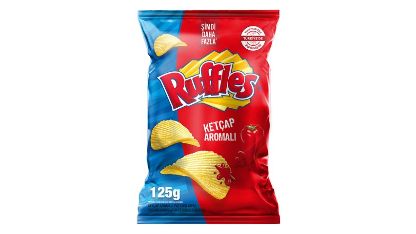 Ruffles Ketçaplı Patates Süper Boy Cips 125 g