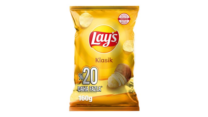 Lay's Klasik Parti Boy Patates Cips 160 g