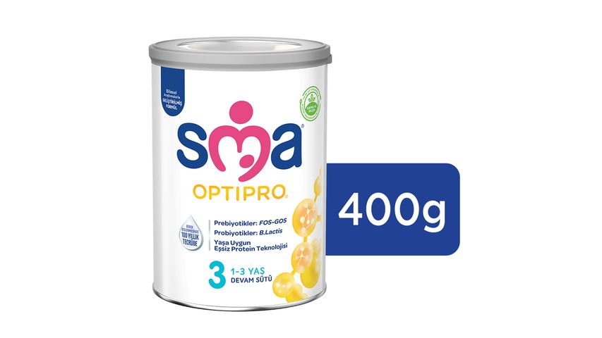 Sma Optipro 3 1-3 Yaş Devam Sütü 400 g
